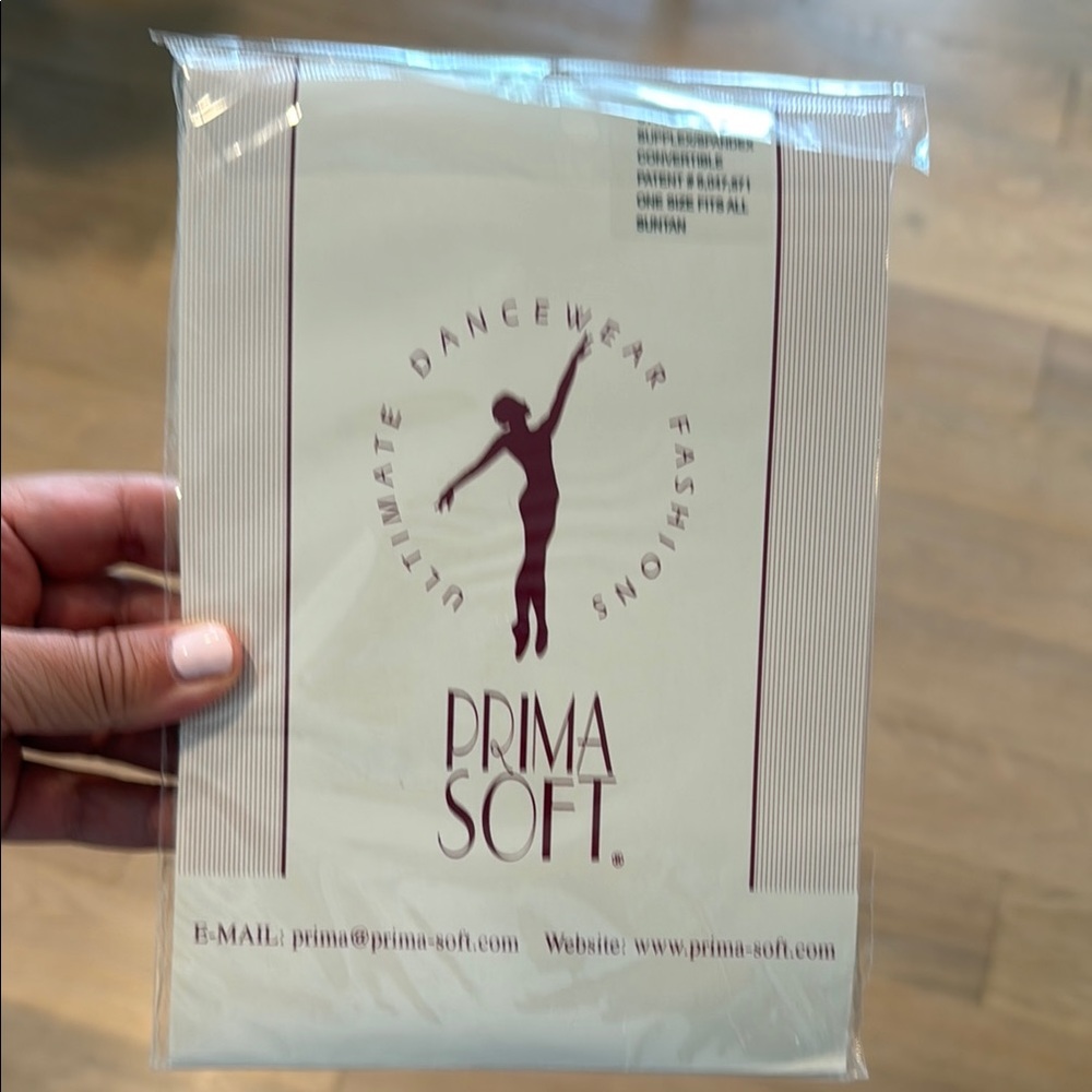 Prima soft convertible suntan tights one size